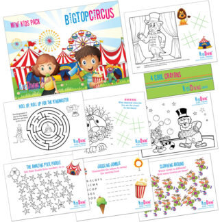 Circus Mini Activity Packs (100)