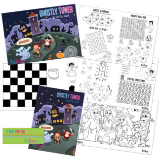 Ghostly Tower Premium Activity Packs (100)