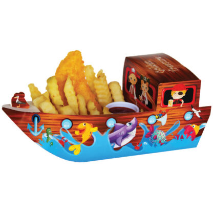 Pirate Boat Food Boxes (200)