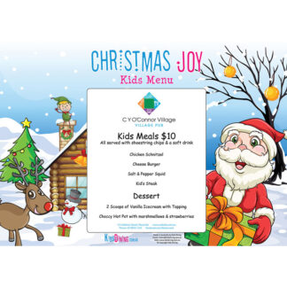 A3 Christmas Kids Menu Paper Placemats (360 placemats)