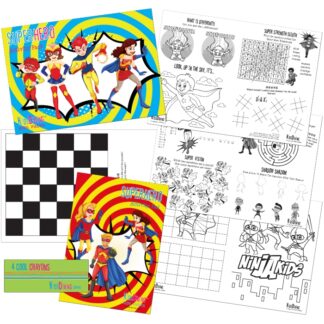 Superhero Premium Activity Packs (100)
