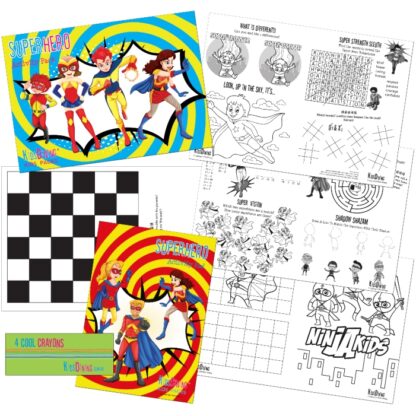 Superhero Premium Activity Packs (100)