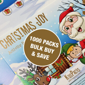 1000 x Christmas Premium Activity Packs (Bulk Savings)