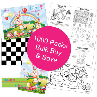 1000 x Easter Premium Activity Packs (Bulk Savings)