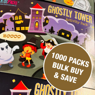 1000 x Ghostly Tower Premium Activity Packs (Bulk Savings)