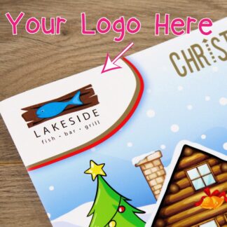 Christmas Joy Branded Activity Pouch (100)