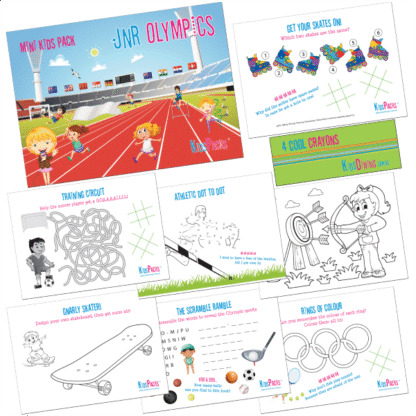 Olympics Mini Activity Packs (100)